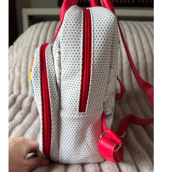 Loungefly Sanrio Retro Rainbow Backpack - BoxLunch Exclusive (Rare Heart Logo) main image 5